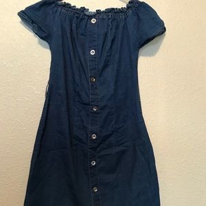 Denim dress